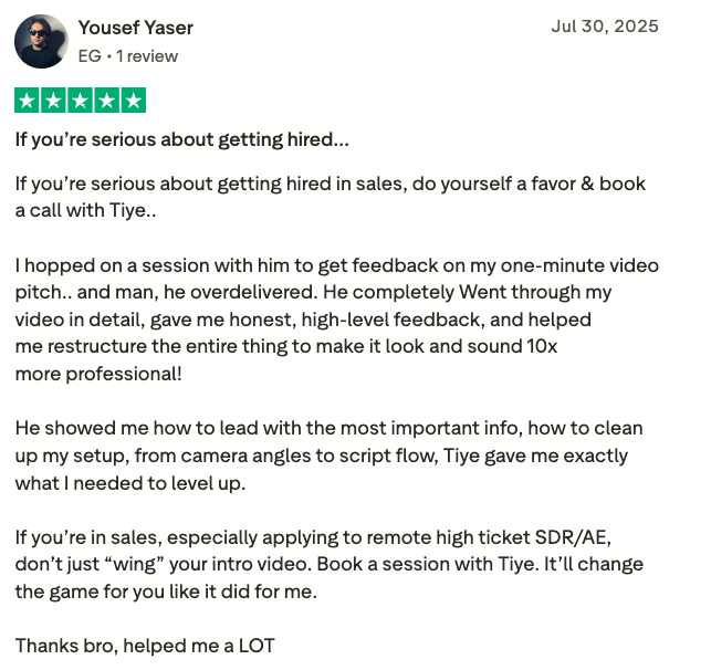 RepSelect user review