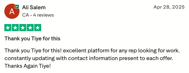 RepSelect user review