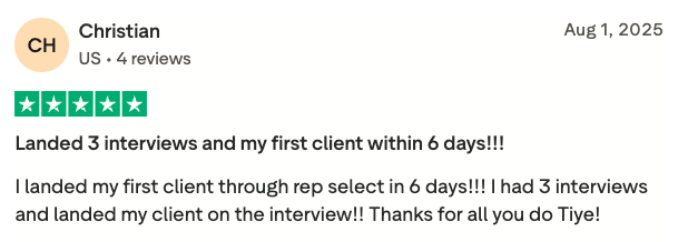 RepSelect user review