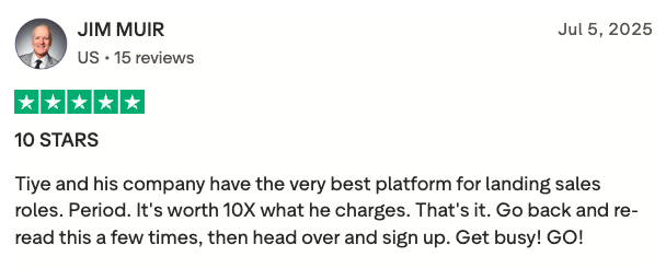 RepSelect user review